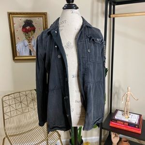 Free People Military Jacket
